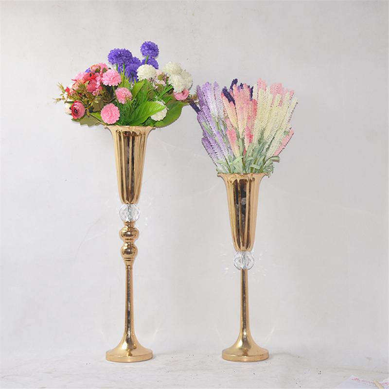 Vases 10pcs/lot Flowers Pot Trumpet Shape Wedding Table Centerpiece Event Stand Pillar Road Lead Flower Vase For Decoration
Vases 10pcs/lot Flowers Pot Trumpet Shape Wedding Table Centerpiece Event Stand Pillar Road Lead Flower Vase For Decoration