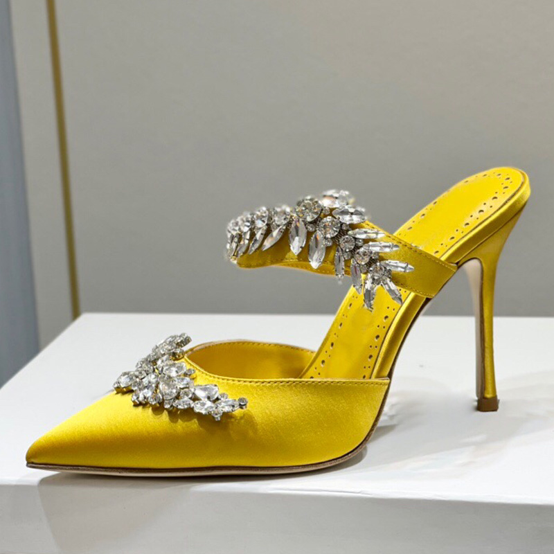 Women Pumps Pointed Toe Baotou slippers 9cm Thin High Heels Rhinestone Bling banquet Sandals for Style Summer and, Lavender
Women Pumps Pointed Toe Baotou slippers 9cm Thin High Heels Rhinestone Bling banquet Sandals for Style Summer and, Lavender