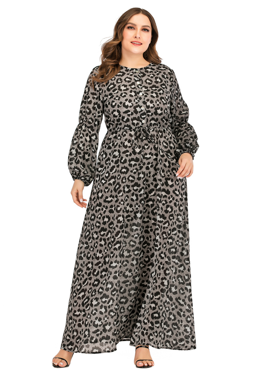 Turkey Muslim Abaya Dress Women Lace-up Leopard Dubai Arabic Vestidos Moroccan Kaftan Robe Longue Femme Hijab Musulman Ensembles
Turkey Muslim Abaya Dress Women Lace-up Leopard Dubai Arabic Vestidos Moroccan Kaftan Robe Longue Femme Hijab Musulman Ensembles