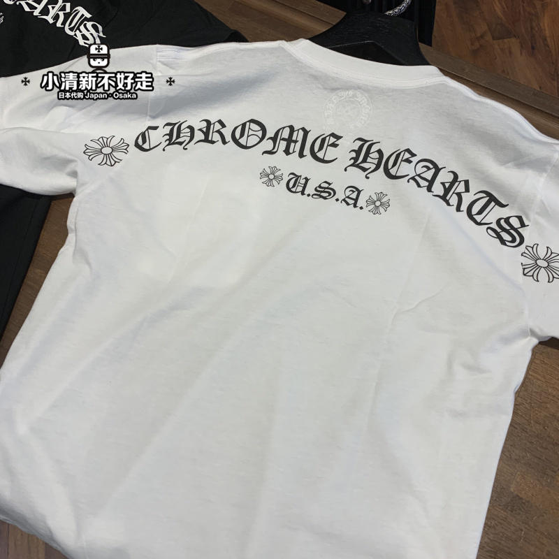 Croxin Hearts Japanese Usa Simple Chrome Letter Slogan Horseshoe Cross Short Sleeve T-shirtoutlet, White;black
Croxin Hearts Japanese Usa Simple Chrome Letter Slogan Horseshoe Cross Short Sleeve T-shirtoutlet, White;black
