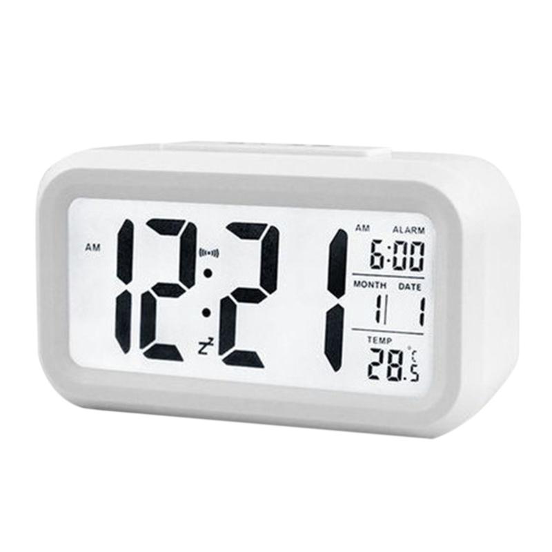 Desk & Table Clocks Electric Desktop Clock Electronic Alarm Digital Big LED Screen Date Time Calendar Watch Home Decorations
Desk & Table Clocks Electric Desktop Clock Electronic Alarm Digital Big LED Screen Date Time Calendar Watch Home Decorations
