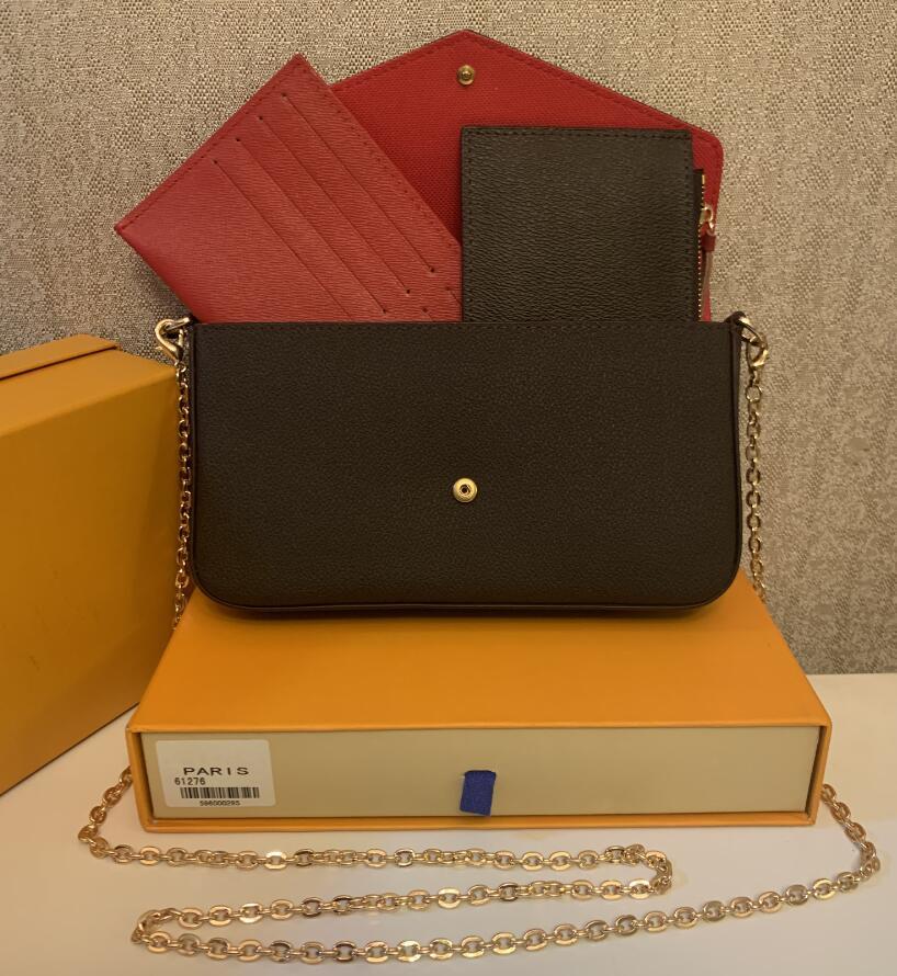 Top 3pcs set Women Shoulder Bags Favorite Multi Pochette Accessories Brown Flower Messenger Chain Strap Cross Body Ladies Flap Purse Clutch Totes With Box Dust bag, Increase freight
Top 3pcs set Women Shoulder Bags Favorite Multi Pochette Accessories Brown Flower Messenger Chain Strap Cross Body Ladies Flap Purse Clutch Totes With Box Dust bag, Increase freight