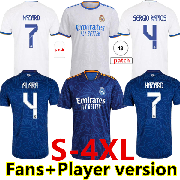 Size:S-4XL REAL MADRID soccer jerseys 21 22 football shirt ALABA HAZARD SERGIO RAMOS BENZEMA MODRIC ASENSIO camiseta fans+Player version 202, Black;yellow
Size:S-4XL REAL MADRID soccer jerseys 21 22 football shirt ALABA HAZARD SERGIO RAMOS BENZEMA MODRIC ASENSIO camiseta fans+Player version 202, Black;yellow