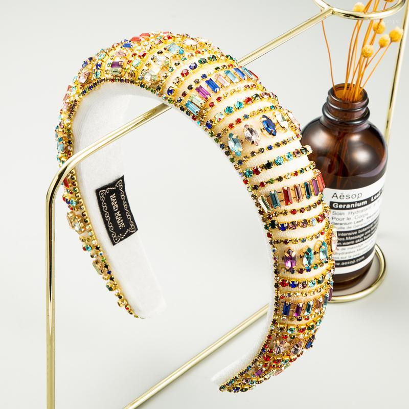 Delicate Baroque Multi Color Crystal Headband For Woman Luxury Metal Belt Colorful Rhinestone Sponge Hairband Bridal Headpieces Hair Clips &, Golden;silver
Delicate Baroque Multi Color Crystal Headband For Woman Luxury Metal Belt Colorful Rhinestone Sponge Hairband Bridal Headpieces Hair Clips &, Golden;silver