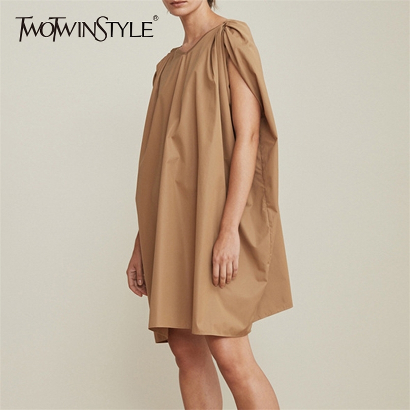 Sleeveless Dress Womens V Neck Cloak Sleeve Ruched Big Size Midi Dresses Summer Fashion Casual Female Clothing 210520, White dress
Sleeveless Dress Womens V Neck Cloak Sleeve Ruched Big Size Midi Dresses Summer Fashion Casual Female Clothing 210520, White dress