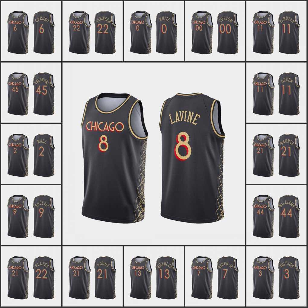 ChicagoBullsMen Lonzo Ball Coby White Zach LaVine Denzel Valentine Troy Brown Jr. Custom 2021 TradeCityEdition Black Jersey
ChicagoBullsMen Lonzo Ball Coby White Zach LaVine Denzel Valentine Troy Brown Jr. Custom 2021 TradeCityEdition Black Jersey