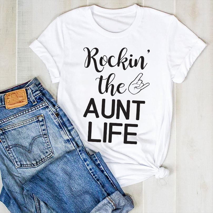 men lady letter printed mens t shirts aunt life ladies fashion summer tee female graphic, White;black
men lady letter printed mens t shirts aunt life ladies fashion summer tee female graphic, White;black