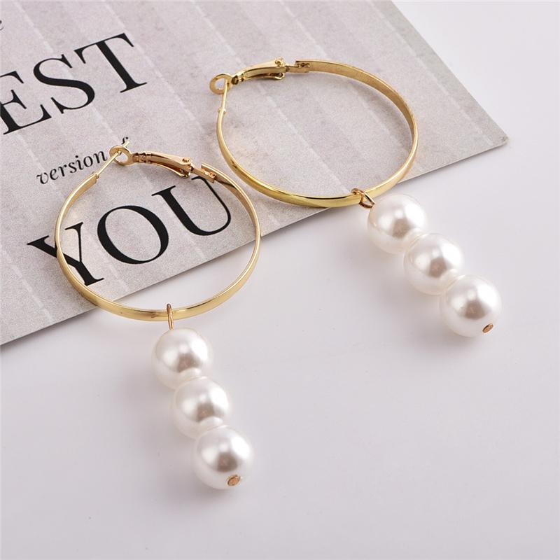 Dangle & Chandelier Fashion Circle Loop Pearls Pendant Earrings For Women Long Gold Statement Earring Christmas Jewelry D'oreille Jewerly
Dangle & Chandelier Fashion Circle Loop Pearls Pendant Earrings For Women Long Gold Statement Earring Christmas Jewelry D'oreille Jewerly