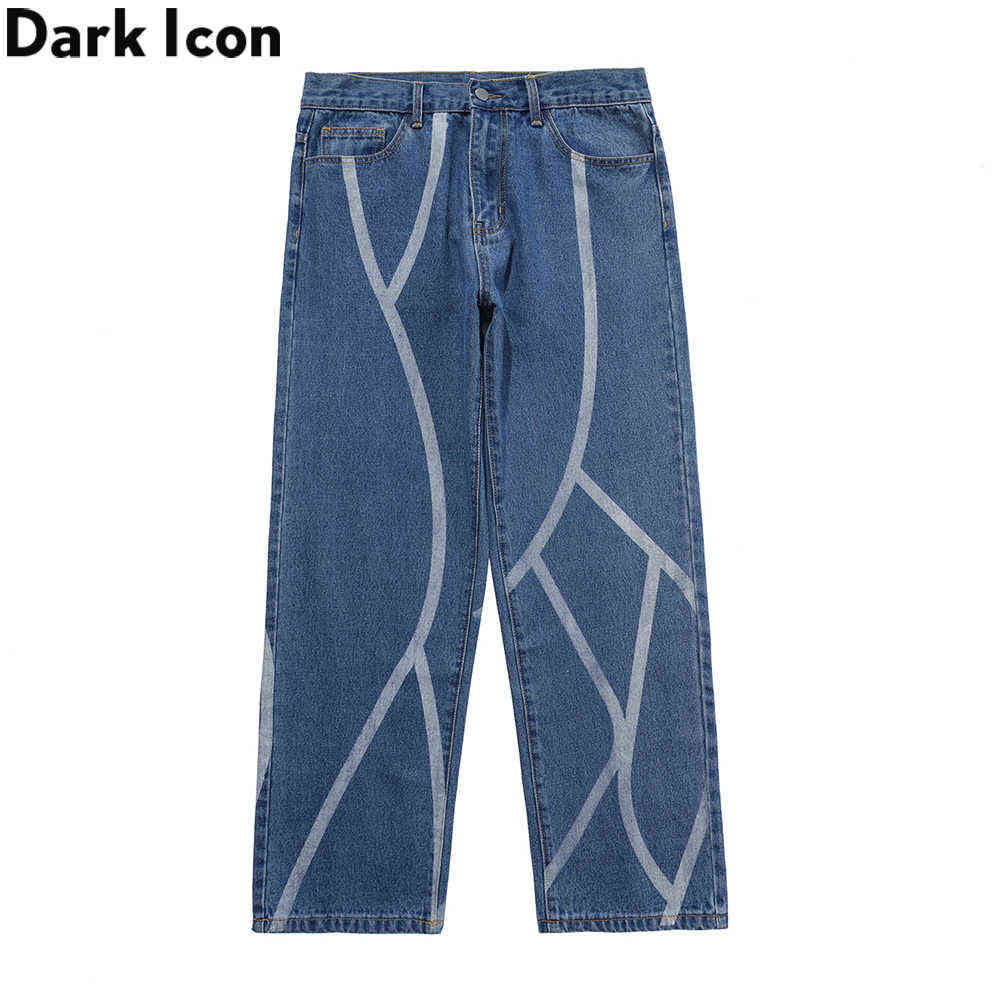 Printed Loose Denim Pants Men Street Fashion Men's Jeans Man Trousers 210603, Black
Printed Loose Denim Pants Men Street Fashion Men's Jeans Man Trousers 210603, Black