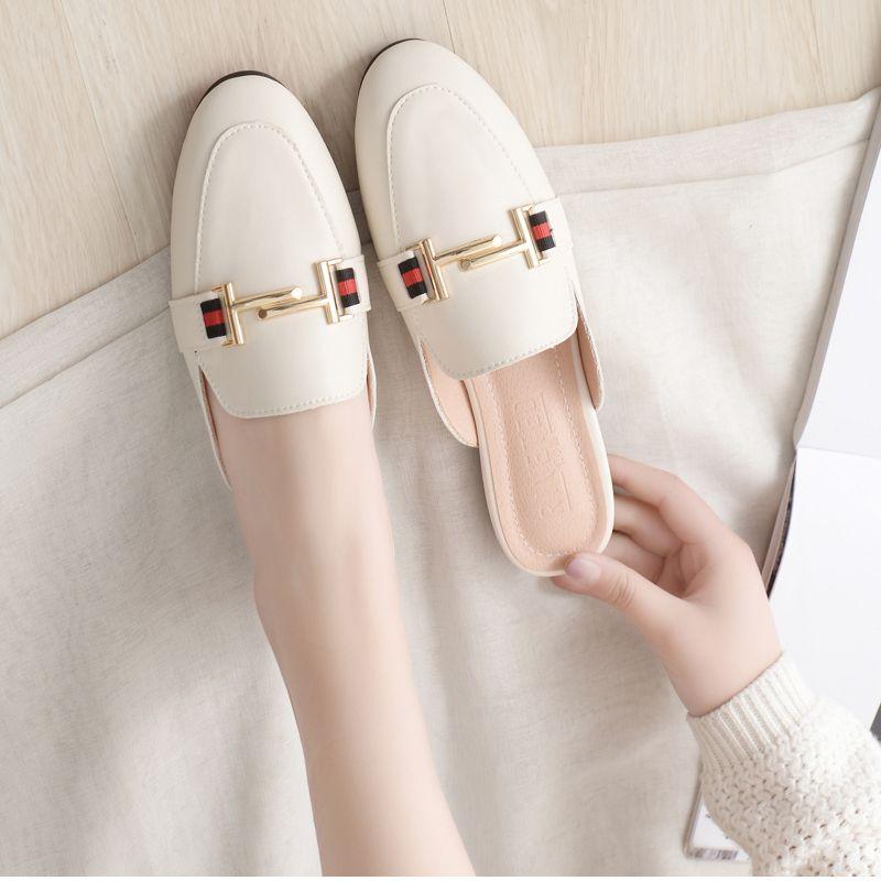 Slippers IPPEUM Flat Shoes The Spring Designer Woman Slides Outdoor Square Ladies Mules Zapatos De Mujer, Brown
Slippers IPPEUM Flat Shoes The Spring Designer Woman Slides Outdoor Square Ladies Mules Zapatos De Mujer, Brown