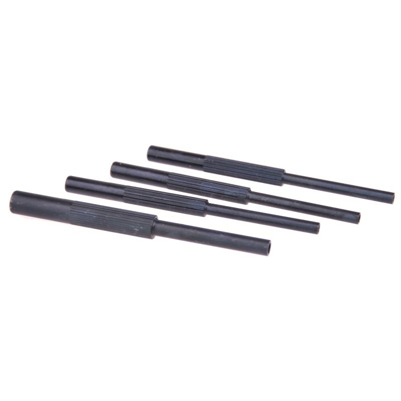 4pcs Steel Roll Pin Starters Pin Punch Tool Hollow End 1/16 5/64 3/32 1/8 for Tactical Hunting, Bk
4pcs Steel Roll Pin Starters Pin Punch Tool Hollow End 1/16 5/64 3/32 1/8 for Tactical Hunting, Bk