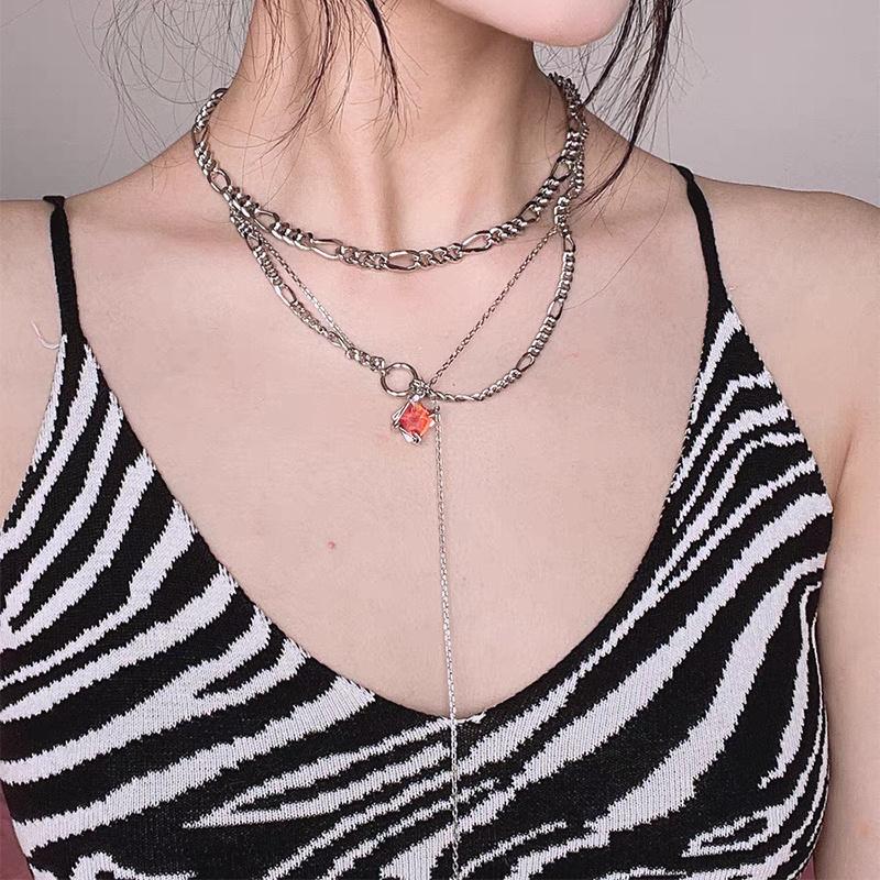 Chokers Timeless Wonder Fancy Zirconia Pave Layered Choker Necklace For Women Designer Jewelry Punk Ins Party Gift Egirl Kpop Date 1432
Chokers Timeless Wonder Fancy Zirconia Pave Layered Choker Necklace For Women Designer Jewelry Punk Ins Party Gift Egirl Kpop Date 1432