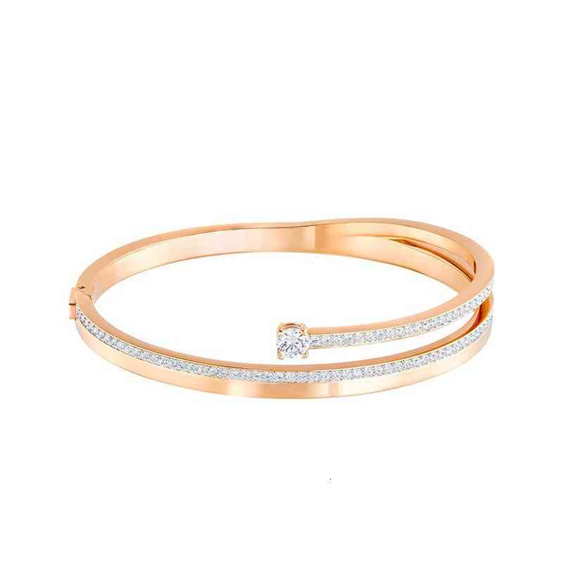 Bangles Bracelets Shijia High Version Double Ring Layer Bracelet Female Swarovski Element Crystal Bracelet, Black
Bangles Bracelets Shijia High Version Double Ring Layer Bracelet Female Swarovski Element Crystal Bracelet, Black