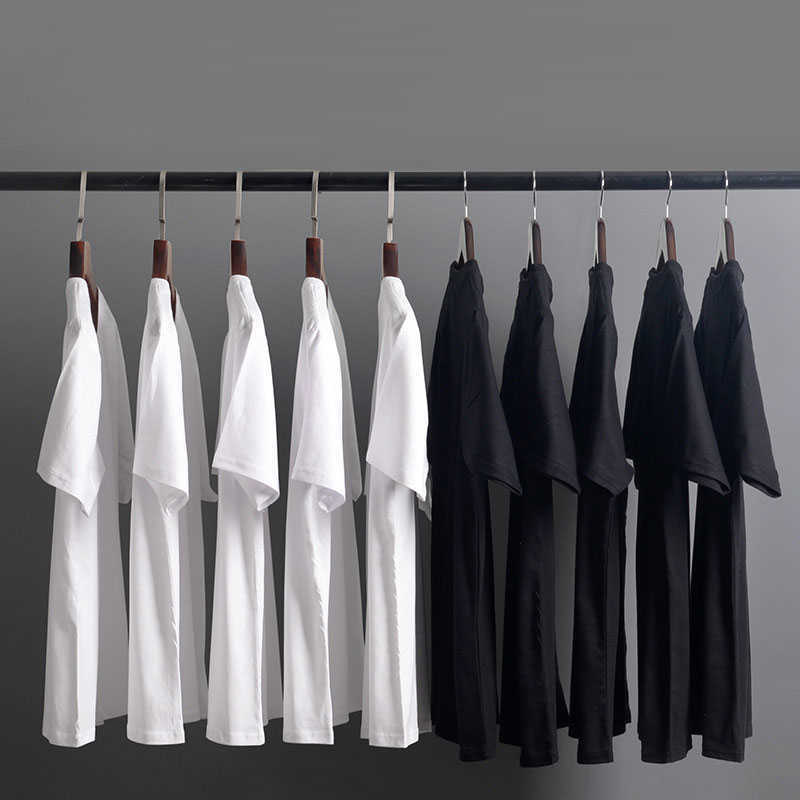 Summer Men's 100% Cotton T-Shirt Solid Color Soft Touch Fabric Men's Basic Tops Tees Casual Men Clothing 210623