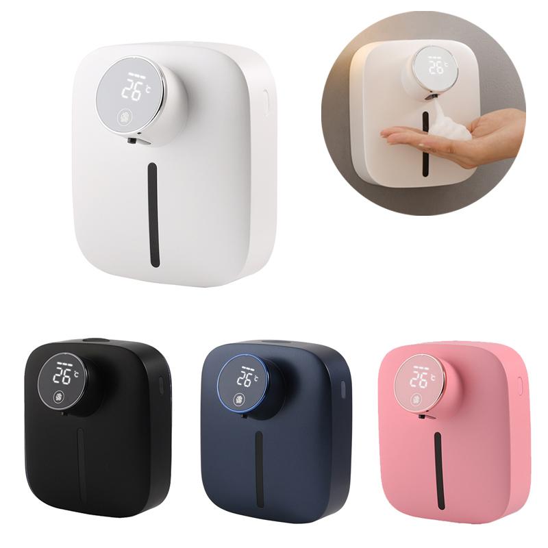 Liquid Soap Dispenser Automatic Digital Temperature Foam Rechargeable Sensor Touchless Hand Sanitizer Machine For Bathroom
Liquid Soap Dispenser Automatic Digital Temperature Foam Rechargeable Sensor Touchless Hand Sanitizer Machine For Bathroom