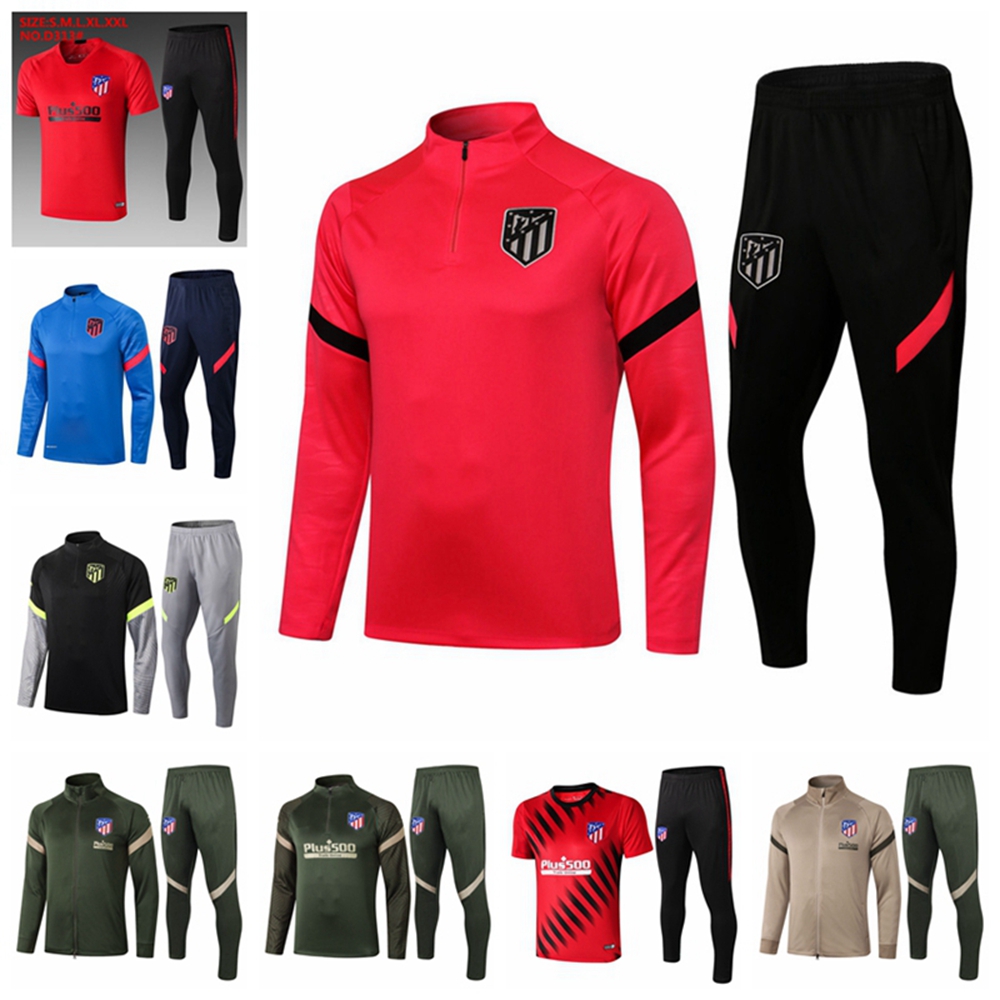 21/22 Survetement Zipper Jacket Training suit Soccer tracksuits Madrid JOAO FELIX SUAREZ KOKE Polo Football Tracksuit Maillots de Foot Atlet, Gray
21/22 Survetement Zipper Jacket Training suit Soccer tracksuits Madrid JOAO FELIX SUAREZ KOKE Polo Football Tracksuit Maillots de Foot Atlet, Gray