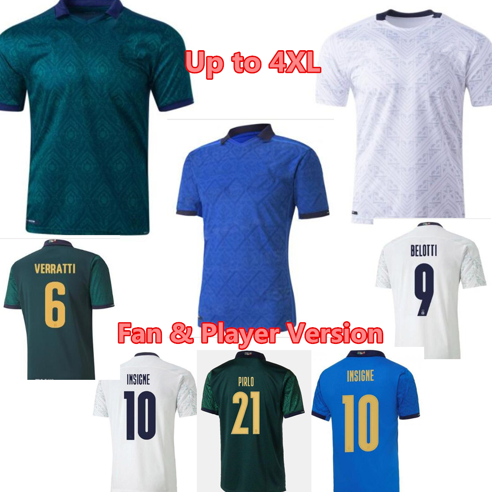 ITALY Soccer Jersey VERRATTI IMMOBILE INSIGNE 20 21 European Cup Renaissance CHIELLINI BERNARDESCHI Fan player version football shirts men + kids kit uniforms, Home player version
ITALY Soccer Jersey VERRATTI IMMOBILE INSIGNE 20 21 European Cup Renaissance CHIELLINI BERNARDESCHI Fan player version football shirts men + kids kit uniforms, Home player version