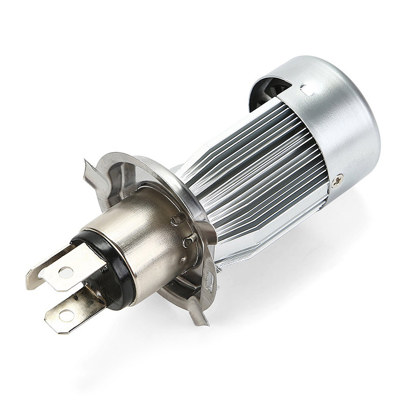 Blue/pink Angel eye H4 LED Motorcycle Headlight Ba20d HS1 H6 Scooter Motorbike Headlamp Light Bulb DRL Accessories 12/24V