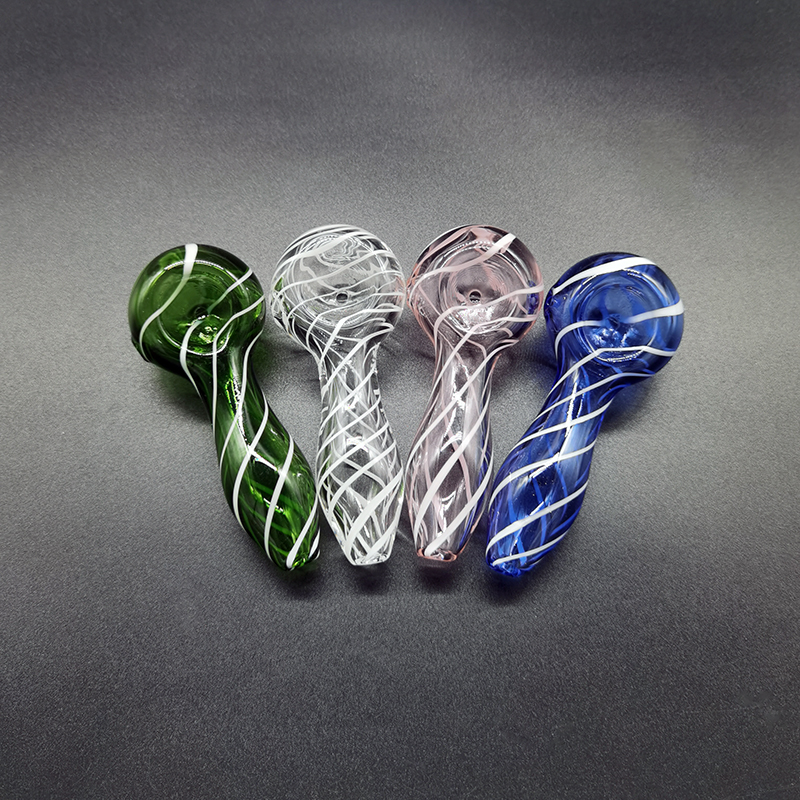 Glass Pipe Pyrex 4.0inch Smoking Hand Spoon Pipes High Quality Colorful Tube Thick Tobacco Dry Herb Smoke Accessory Bong
Glass Pipe Pyrex 4.0inch Smoking Hand Spoon Pipes High Quality Colorful Tube Thick Tobacco Dry Herb Smoke Accessory Bong