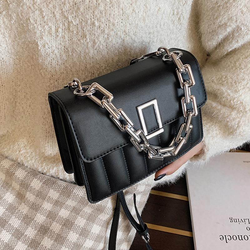 Evening Bags Thick Chain For Women Small Square Bag With Stitching Design Simple Shoulder Premium Messenger
Evening Bags Thick Chain For Women Small Square Bag With Stitching Design Simple Shoulder Premium Messenger