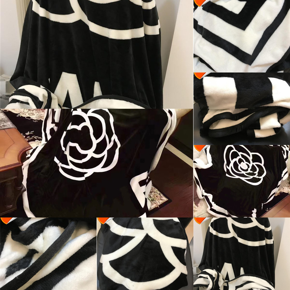 and 210*220cm Black White camellia Designer Throws Blankets Sofa Bed Plane Travel Towel Blanket gift XDBX
and 210*220cm Black White camellia Designer Throws Blankets Sofa Bed Plane Travel Towel Blanket gift XDBX