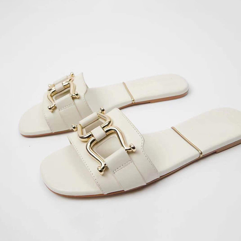 slippers 2021 summer flat sandals women beach sheos metal button open toe shoes fashion casual g4u3, Black
slippers 2021 summer flat sandals women beach sheos metal button open toe shoes fashion casual g4u3, Black