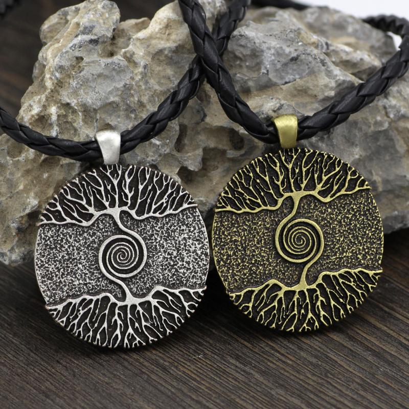 Pendant Necklaces 2021 Double-sided World Tree Of Life Amulet Men's And Women's Necklace Punk Hip Hop Rock Tide Jewelry, Silver
Pendant Necklaces 2021 Double-sided World Tree Of Life Amulet Men's And Women's Necklace Punk Hip Hop Rock Tide Jewelry, Silver