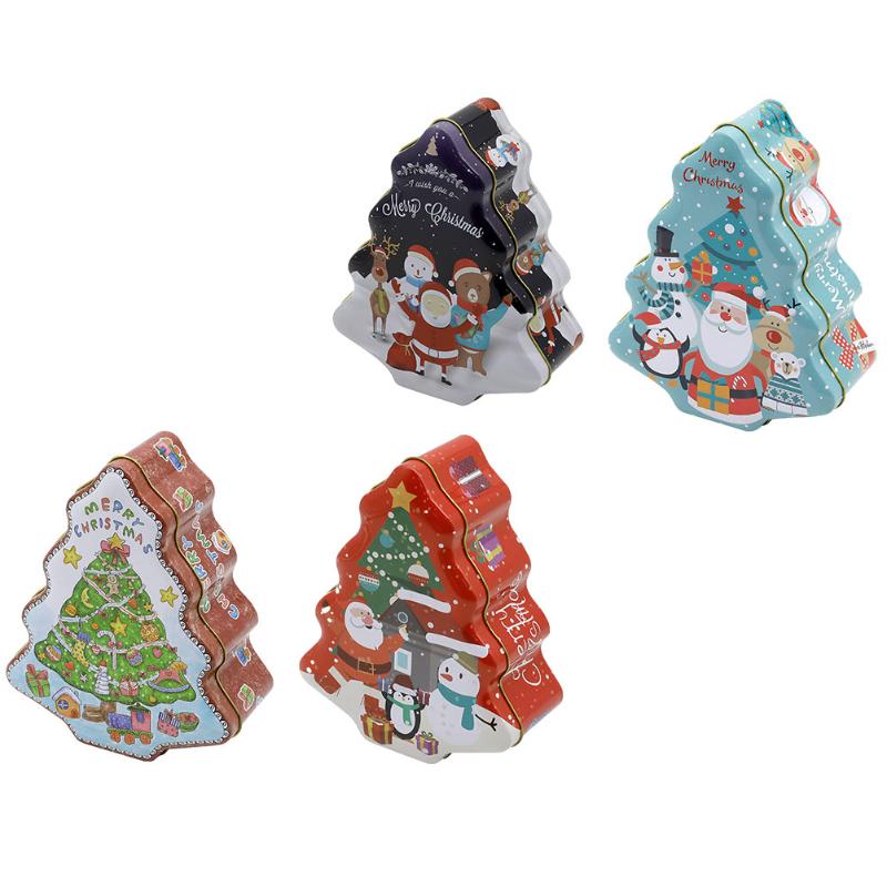 Christmas Decorations 4Pcs Gift Wrapping Boxes Xmas Tree Shape Candy (Assorted Color)
Christmas Decorations 4Pcs Gift Wrapping Boxes Xmas Tree Shape Candy (Assorted Color)