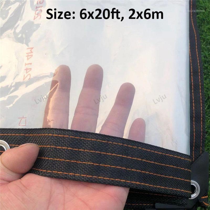 Shade Lvju Transparent PE Tarpaulin 6x20ft 2x6m Tent Cover Windows Windproof Waterproof Cloth Shelter Clear Rainproof Garden Tarp Sail
Shade Lvju Transparent PE Tarpaulin 6x20ft 2x6m Tent Cover Windows Windproof Waterproof Cloth Shelter Clear Rainproof Garden Tarp Sail