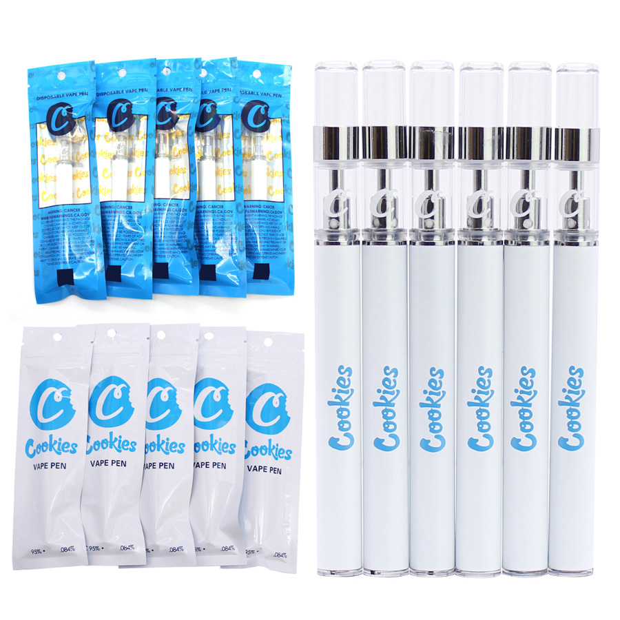Disposable Vape Pen E Cigarettes Cookies Cartridges Rechargeable 350mah Battery Starter Kit Ceramic Coil Empty Atomizers Vaporizer 0.5ml
Disposable Vape Pen E Cigarettes Cookies Cartridges Rechargeable 350mah Battery Starter Kit Ceramic Coil Empty Atomizers Vaporizer 0.5ml