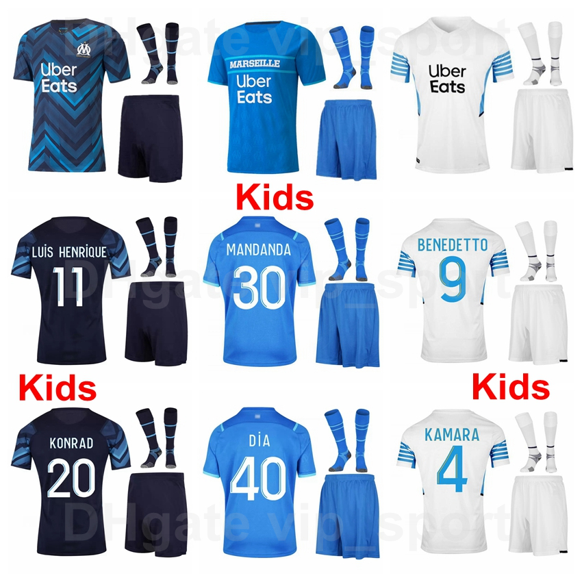 Youth CENGIZ Jersey Children Marseille Soccer Socks Set Kids UNDER KAMARA PAYET BENEDETTO MILIK KONRAD ALVARO RONGIER BALERDI LUIS HENRIQUE, Black
Youth CENGIZ Jersey Children Marseille Soccer Socks Set Kids UNDER KAMARA PAYET BENEDETTO MILIK KONRAD ALVARO RONGIER BALERDI LUIS HENRIQUE, Black