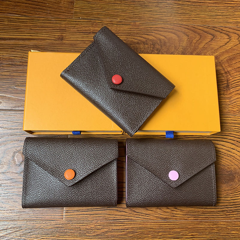 2021Luxurys Designers women purse brand genuine leather wallet multicolor short clutch purses Card holder original box
2021Luxurys Designers women purse brand genuine leather wallet multicolor short clutch purses Card holder original box