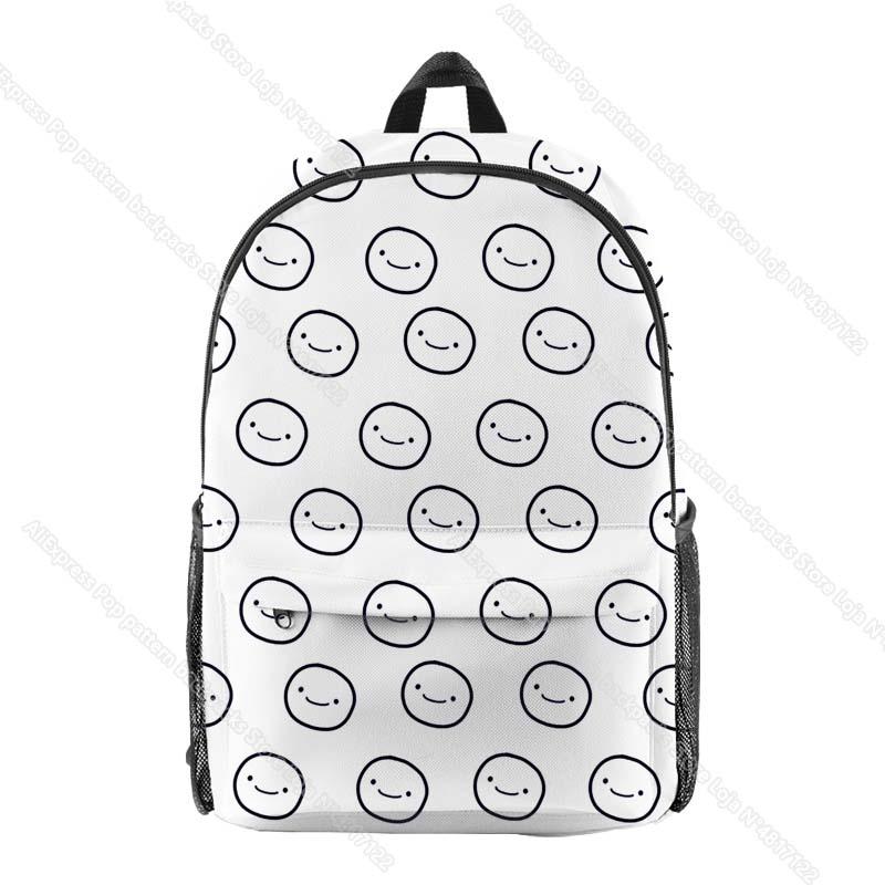 Backpack Kids Dream Merch 3D Print Backpacks Students SMP Schoolbags Boys Girls Cartoon Knapsack Adult Bagpack Children Bookbags