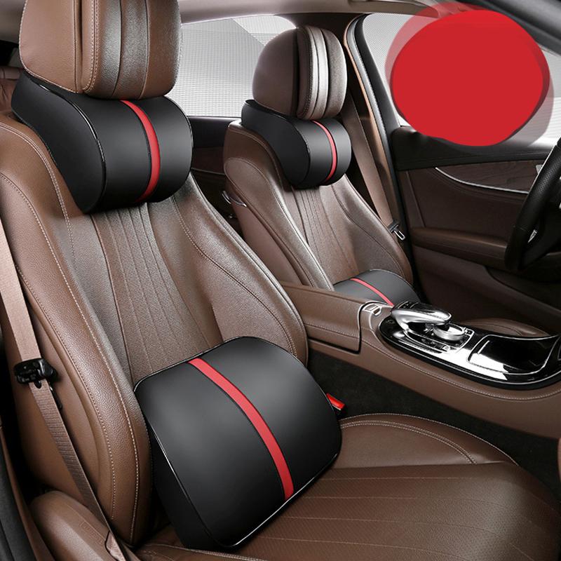 Seat Cushions PU Lumbar Car Support Memory Foam Protects The Waist Cushion Arc-shaped Comfortable Pillow Auto Parts Accessories
Seat Cushions PU Lumbar Car Support Memory Foam Protects The Waist Cushion Arc-shaped Comfortable Pillow Auto Parts Accessories