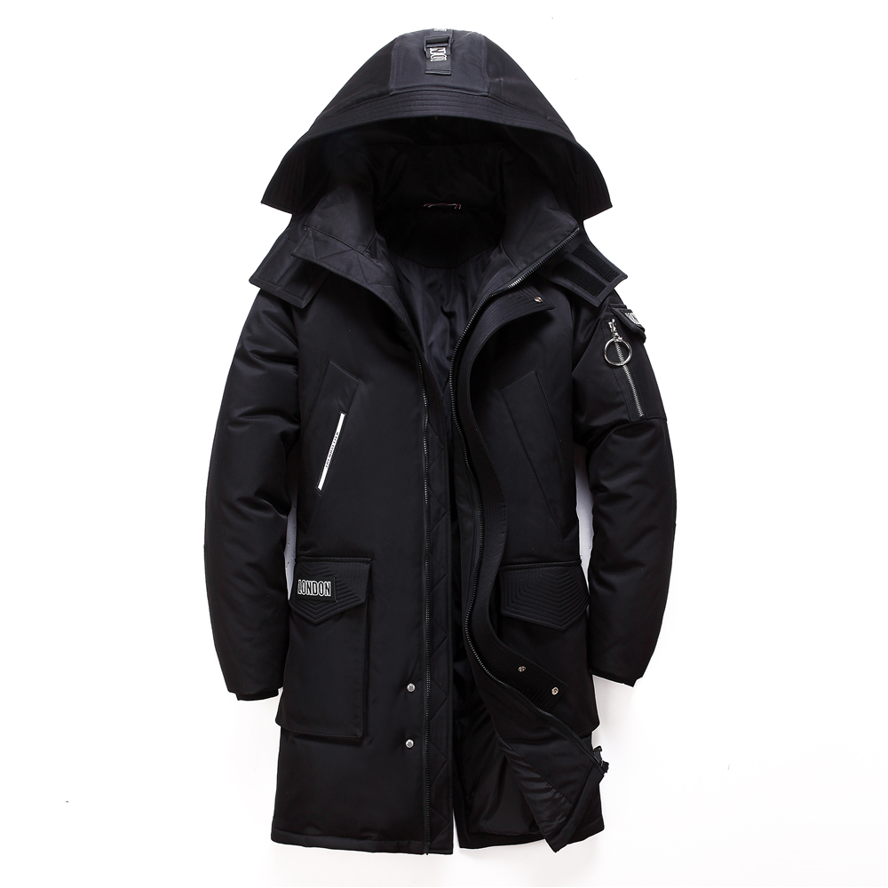 Winter Mens Long White Duck Down Jacket Fashion Hooded Thick Warm Coat Male Big Red Blue Black Brand Clothes
Winter Mens Long White Duck Down Jacket Fashion Hooded Thick Warm Coat Male Big Red Blue Black Brand Clothes
