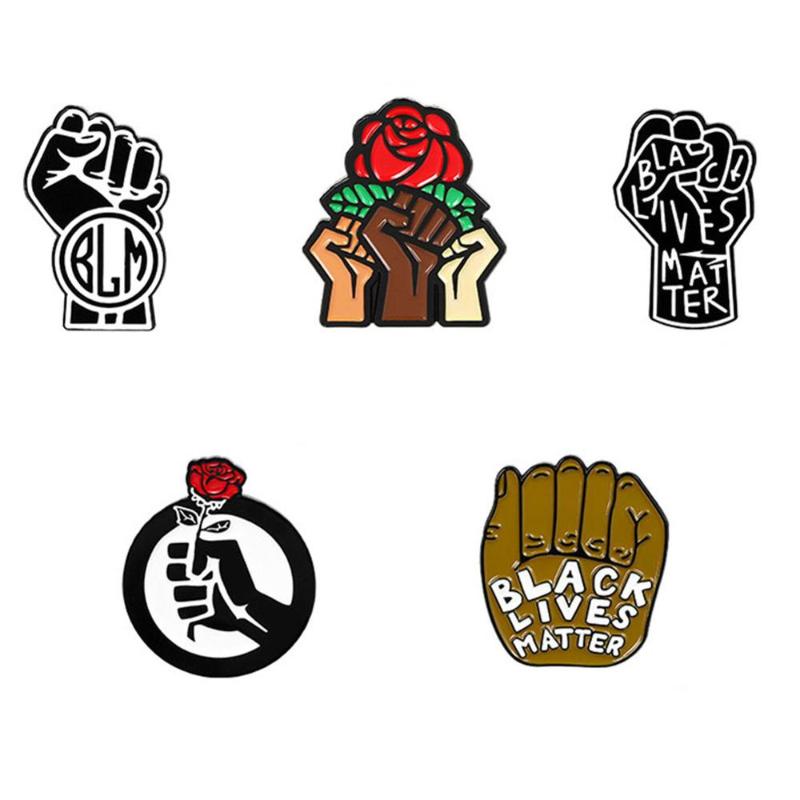Pins, Brooches Fist Rose Flower Brooch Pin Black Lives Matter Blm Lapel Blck Enamel For Women Men Girls Gift Jewelry, Gray
Pins, Brooches Fist Rose Flower Brooch Pin Black Lives Matter Blm Lapel Blck Enamel For Women Men Girls Gift Jewelry, Gray