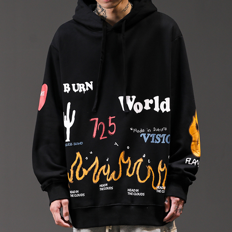 men's hoodies & sweatshirts harajuku-style hoodie, black cotton jacket, male, streetwear, flame of fire, graphite, hip hop, 1toh
men's hoodies & sweatshirts harajuku-style hoodie, black cotton jacket, male, streetwear, flame of fire, graphite, hip hop, 1toh