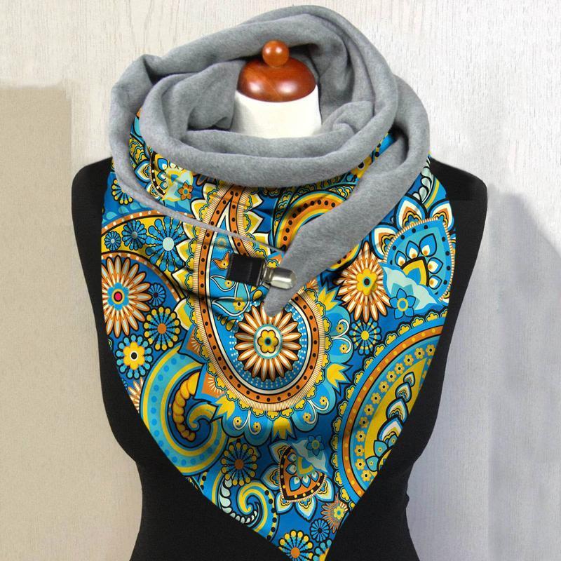 Scarves Face Cover Women Paisley Printing Button Soft Wrap Casual Warm Shawls Outdoor Cycling Bandana Shield, Blue;gray
Scarves Face Cover Women Paisley Printing Button Soft Wrap Casual Warm Shawls Outdoor Cycling Bandana Shield, Blue;gray