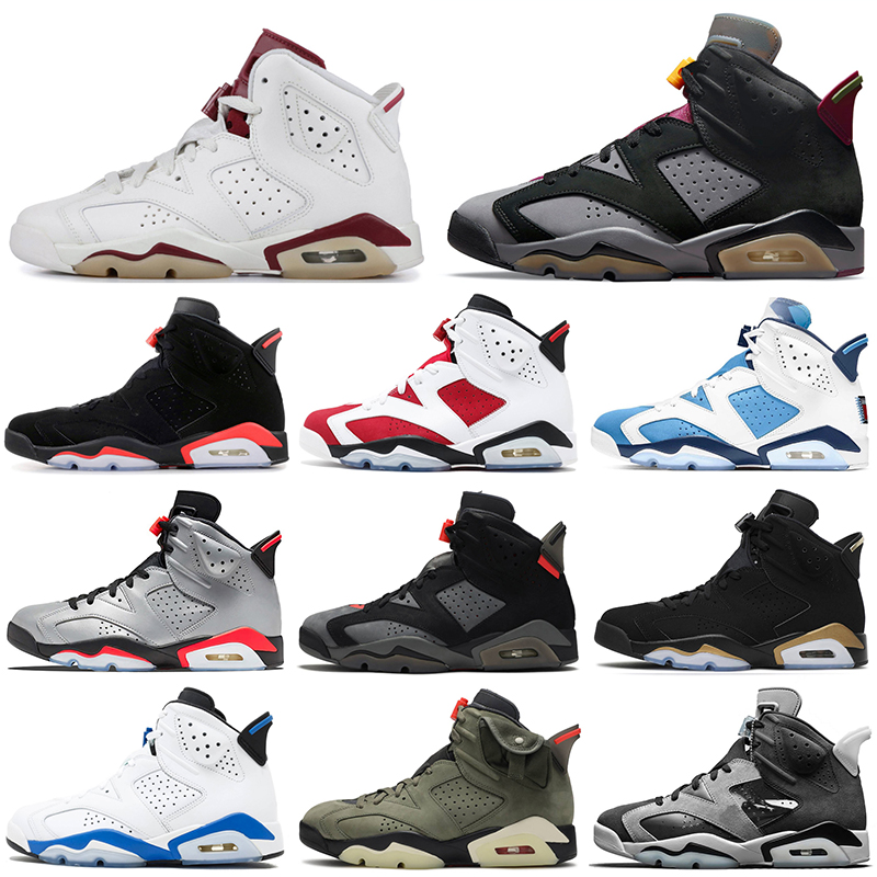 Top Quality Jumpman6s 6 Men Basketball Shoes Jumpman 6s Maroon Midnight Navy True UNC Cool Grey Mens Womens Outdoor Trainers Sneakers Walking Jogging
Top Quality Jumpman6s 6 Men Basketball Shoes Jumpman 6s Maroon Midnight Navy True UNC Cool Grey Mens Womens Outdoor Trainers Sneakers Walking Jogging