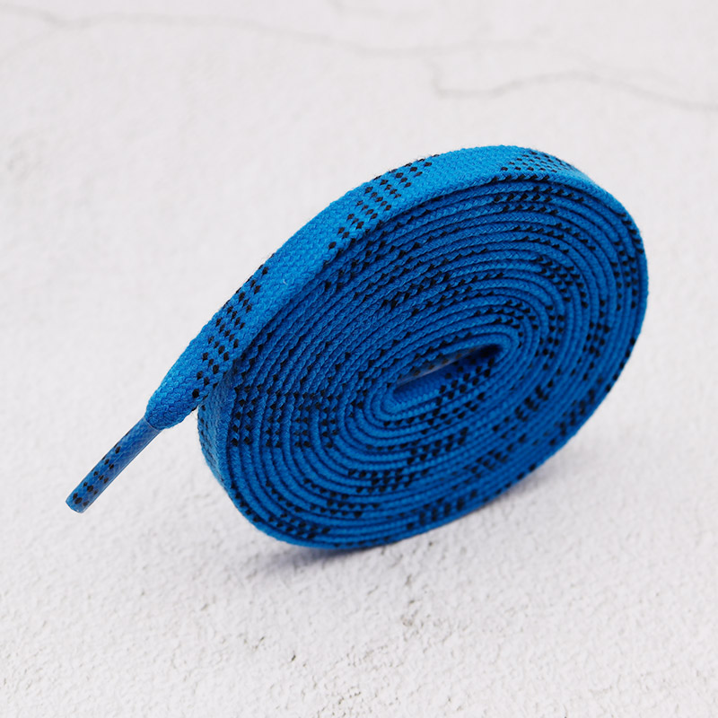 Skate Laces 120cm Dual Layer Braid Extra Reinforced Tips Waxed Tip Design Suit For Ice Hockey Skate Hockey Shoe Lace