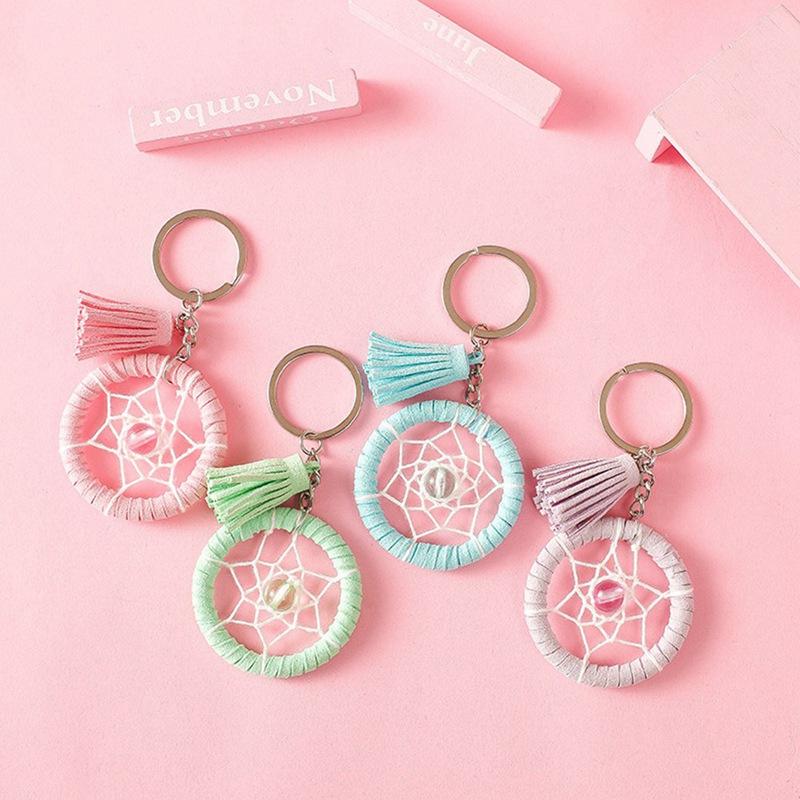 Colors Keychain Dreamcatcher & Bag Pendant Decoration Gift Handmade Mini Mordern Style Dream Catcher Keychains, Silver
Colors Keychain Dreamcatcher & Bag Pendant Decoration Gift Handmade Mini Mordern Style Dream Catcher Keychains, Silver