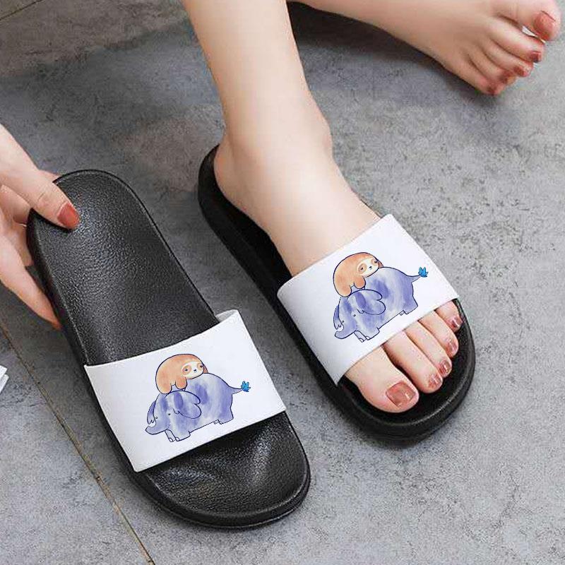 Slippers Women Home Lovely Elephant Lady Casual 2021 Summer Soft Flip Flops Zapatillas Mujer, Black
Slippers Women Home Lovely Elephant Lady Casual 2021 Summer Soft Flip Flops Zapatillas Mujer, Black