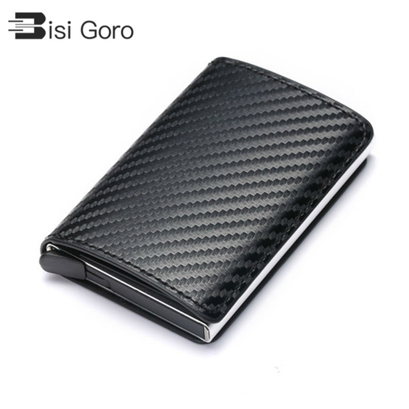 Bisi Goro 2021 Business Id Credit Card holder Men and women Metals Rfid Vintage Aluminium Box Pu Leather Card Wallet note Carbon, Make up the difference
Bisi Goro 2021 Business Id Credit Card holder Men and women Metals Rfid Vintage Aluminium Box Pu Leather Card Wallet note Carbon, Make up the difference