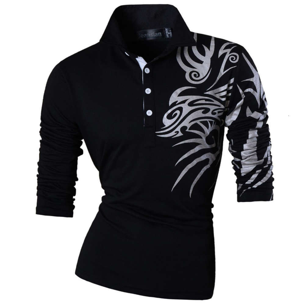 Fashion Mens Casual Dragon Print Polo Long Sleeves Shirt Tee Tops Slim Trend Designed Shirt 5 Colors M L Xl Xxl Wholesale, White
Fashion Mens Casual Dragon Print Polo Long Sleeves Shirt Tee Tops Slim Trend Designed Shirt 5 Colors M L Xl Xxl Wholesale, White