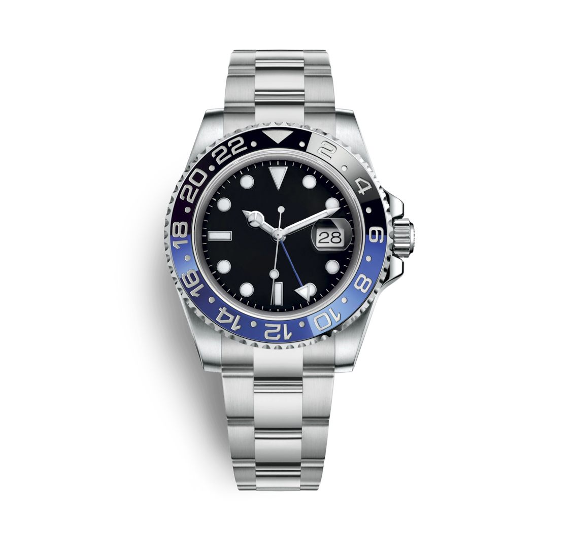 INS New Luxury Mens Gift Watch Deep Ceramic Bezel Stainless Steel Watch movement Mens Watch fastest Arrival Glide Lock Clasp Automatic movement
INS New Luxury Mens Gift Watch Deep Ceramic Bezel Stainless Steel Watch movement Mens Watch fastest Arrival Glide Lock Clasp Automatic movement