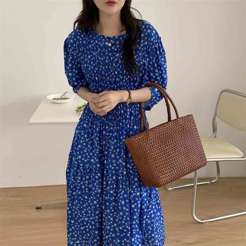 Summer Blue Printed Short Sleeves Prom Sweet Gentle Vintage Florals Chic Slim Party Long Dresses Vestidos 210525, Photo color
Summer Blue Printed Short Sleeves Prom Sweet Gentle Vintage Florals Chic Slim Party Long Dresses Vestidos 210525, Photo color