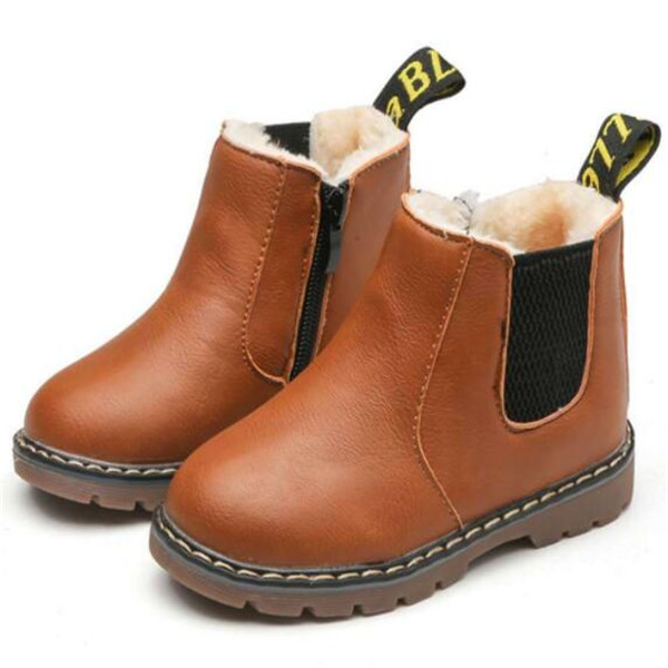 Children Casual Martin Boots Ankle Zip Leather Retro Autumn Winter Toddle Baby Shoes Fashion kids Girls Boys Snow Boots, Black;grey
Children Casual Martin Boots Ankle Zip Leather Retro Autumn Winter Toddle Baby Shoes Fashion kids Girls Boys Snow Boots, Black;grey
