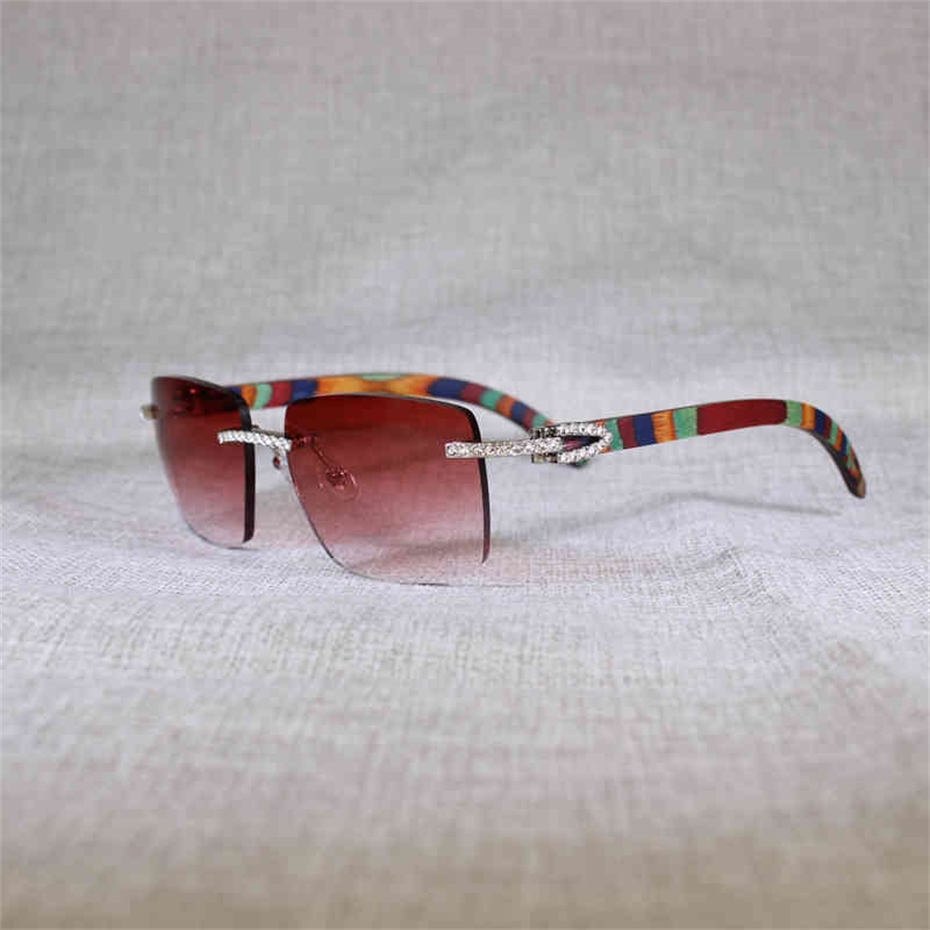 Ancient Rhinestone Rimless Sunglasses Men Natural Buffalo Horn Peacock Wood Square Eyeglasses Women for Outdoor Shades Oculos French
Ancient Rhinestone Rimless Sunglasses Men Natural Buffalo Horn Peacock Wood Square Eyeglasses Women for Outdoor Shades Oculos French