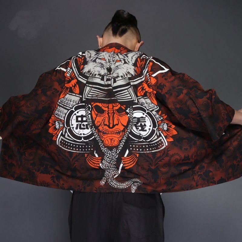 Men's Casual Shirts Kimono Man Japanese Yukata Men Haori Male Traditional Samurai Costume Yukatas Streetwear KK2030 E8AF 1166, White;black
Men's Casual Shirts Kimono Man Japanese Yukata Men Haori Male Traditional Samurai Costume Yukatas Streetwear KK2030 E8AF 1166, White;black