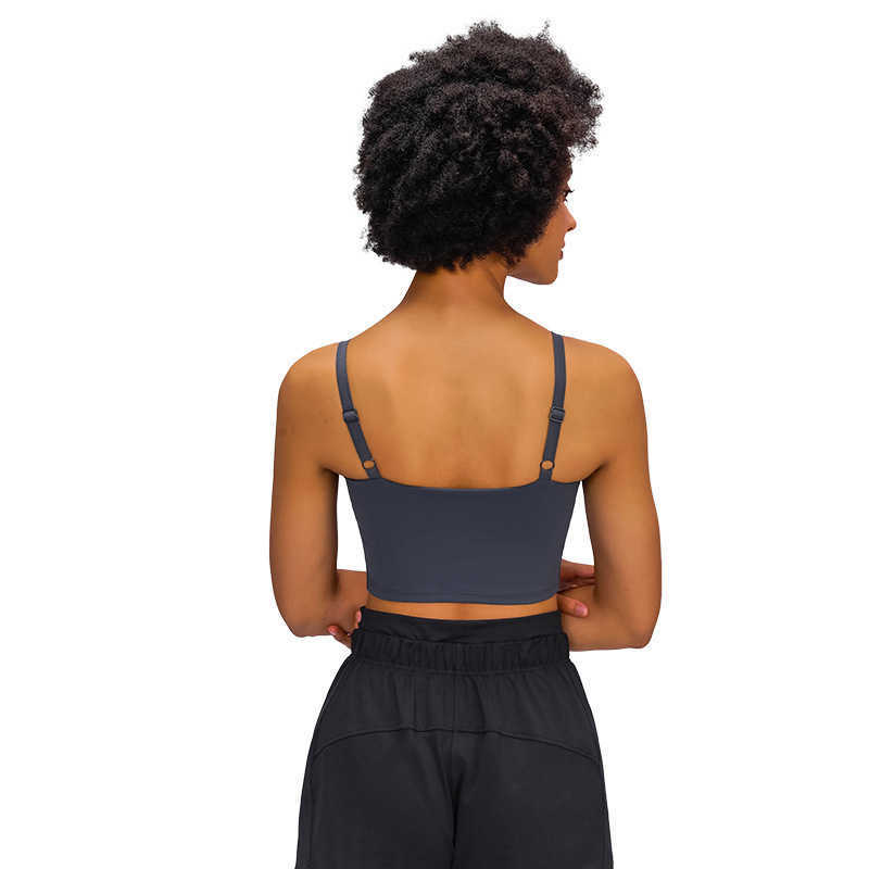 sports bra yoga running gym clothes women half-length outdoor wear tank top with chest pad classic buckle back strap vest underwear, Black
sports bra yoga running gym clothes women half-length outdoor wear tank top with chest pad classic buckle back strap vest underwear, Black